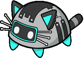 Catlite Sticker by Zudenken Games