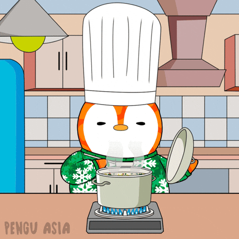 Chef Cooking GIF by Pengu Asia