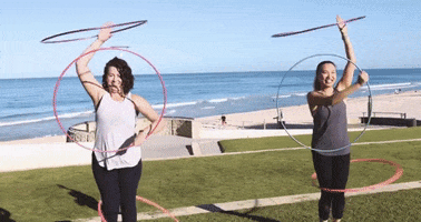 HappyHealthyHoops fitness hula hoop hooping hula hooping GIF