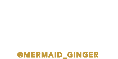 Gold Fish Swim Sticker by Mermaid Ginger, The Koi Queen