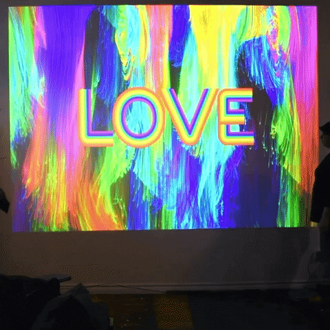 Projection Mapping Love GIF by LUMOplay
