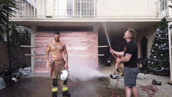Sexy Fire GIF by Australian Firefighters Calendar