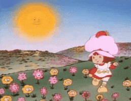 Happy On My Way GIF by Strawberry Shortcake