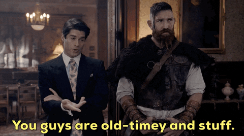 Giphy - Old Fashioned Comedy GIF by CBS