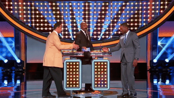 celebrity family feud miss GIF by ABC Network