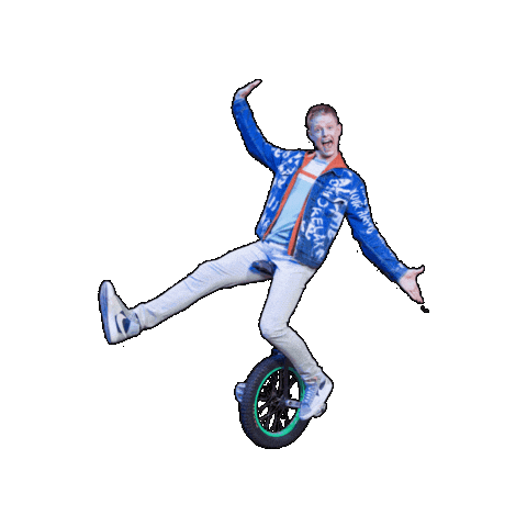 Circus Unicycle Sticker by Ringling Bros. and Barnum & Bailey