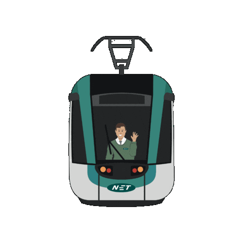 Nottingham Sticker by NET Trams