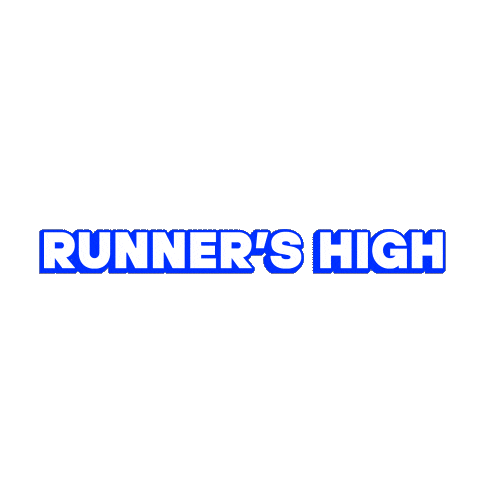 Runners High Run Sticker by propelwater
