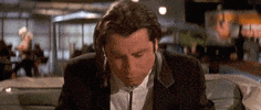 pulp fiction eating GIF