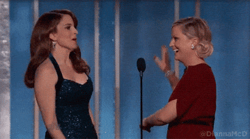high five amy poehler GIF by Dianna McDougall