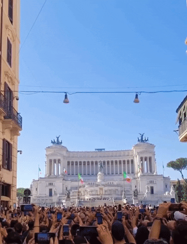 Frecce Tricolori Travel GIF by Roma Capitale