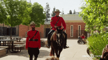 canadian mountie GIF