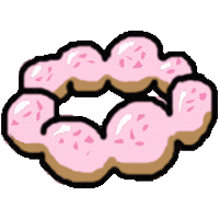 Donut Sticker