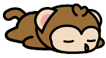 Tired Good Night My Love Sticker