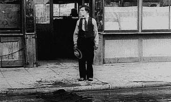 buster keaton sigh GIF by Maudit