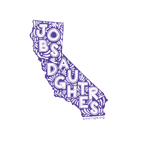 Jobsdaughters Sticker by California Job's Daughters