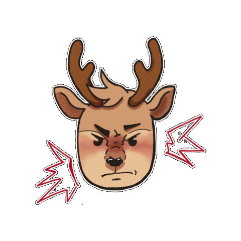 Angry Serio Sticker by Upsin