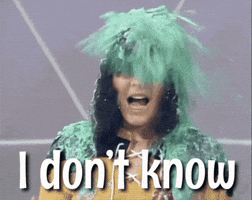 I Dont Know GIF