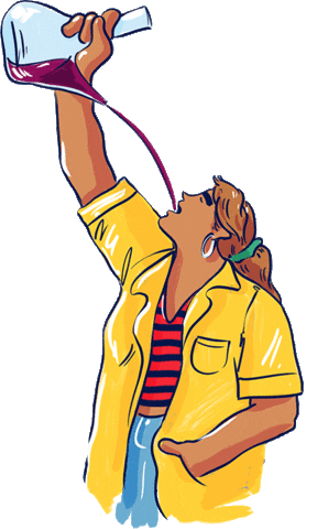 Rebel School of Wine Sticker