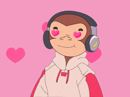 I Love You Hearts GIF by Just Ape
