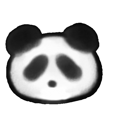 Panda Wow Sticker