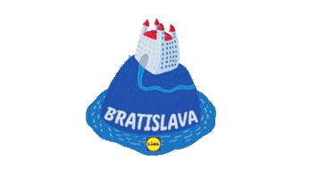 Castle Sticker by Lidl Slovensko