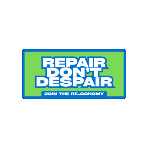Repair Sticker by Reuse Alliance