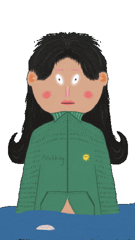 Girl Sticker