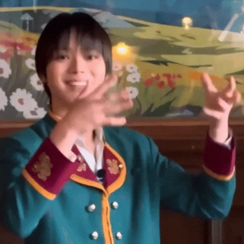 Hand Shaking Smile GIF