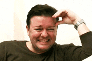 Ricky Gervais Lol GIF - Find & Share on GIPHY