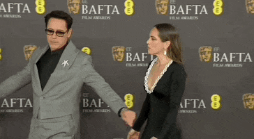 Robert Downey Jr Bafta Film Awards GIF by BAFTA