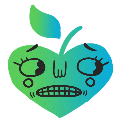 Nervous Sticker by Everyday Health