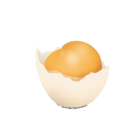 Loop Egg Sticker by Yzawuthrich