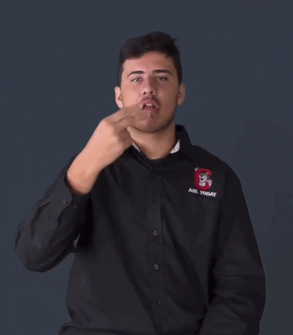 Sign Language Pizza GIF by CSDRMS