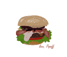 Burger Varna Sticker by Popoff