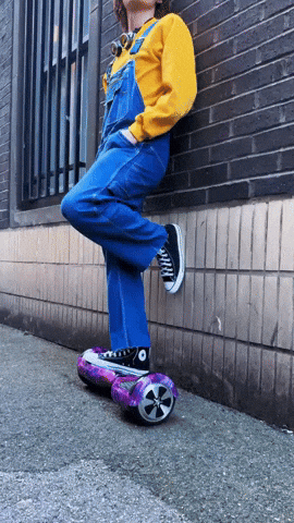 Minion Hoverboard GIF