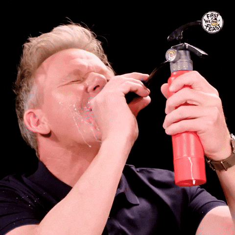 Cooling Gordon Ramsay GIF by First We Feast