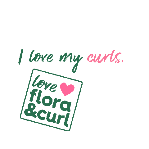 Afro Hair Curls Sticker by Flora & Curl