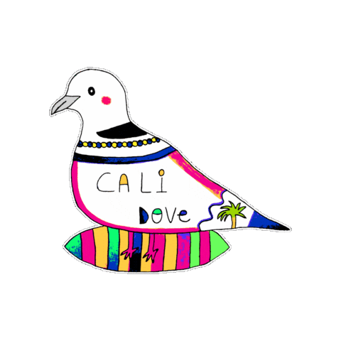 Fun Summer Sticker by Dovemania!