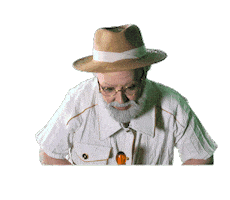 Jurassic Park Dinosaur Sticker by Oasis Arts Inc