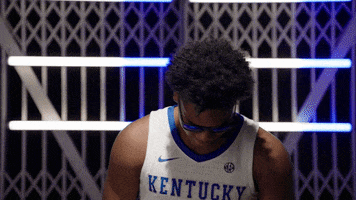 Looks Cool College Basketball GIF by Kentucky Men’s Basketball. #BuiltDifferent