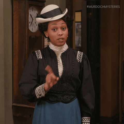 No Thank You Reaction GIF by Murdoch Mysteries