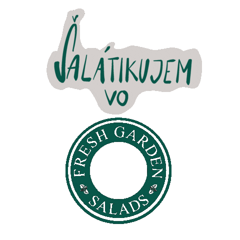 FreshGardenSalads Sticker