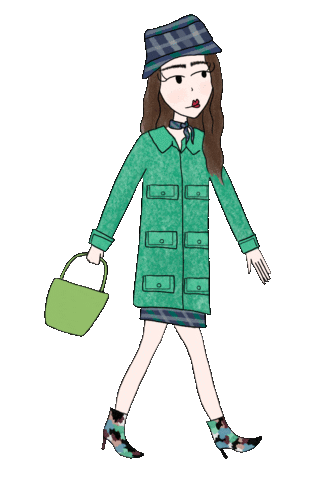 Fashion Illustration Sticker