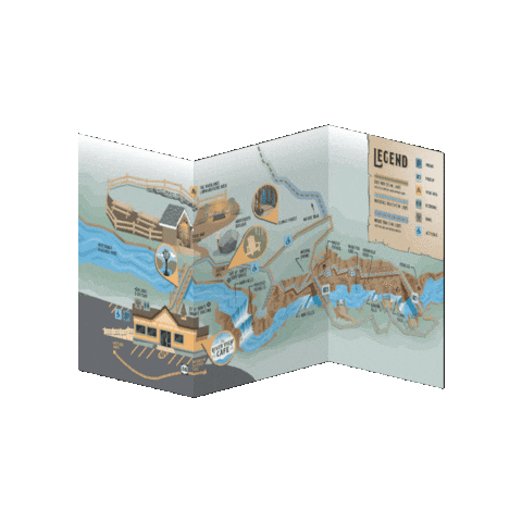 High Falls Gorge Sticker