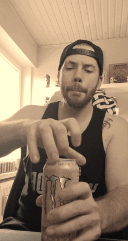 Monster Drinking GIF by Bear Eats Tiger