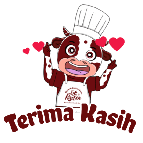 Raden For Meat Sticker