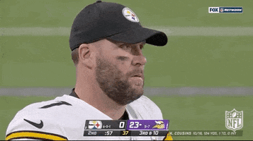 Nervous Pittsburgh Steelers GIF by NFL