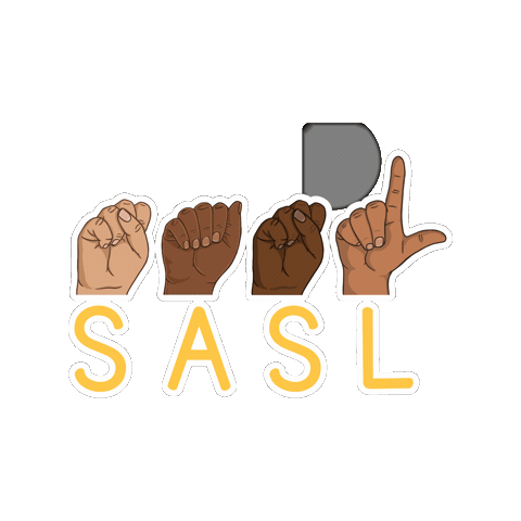 Sign Language Deaf Awareness Sticker