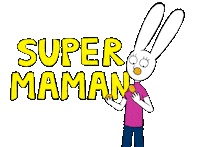 Superlapin Ouf Sticker by Simon Super Rabbit for iOS & Android